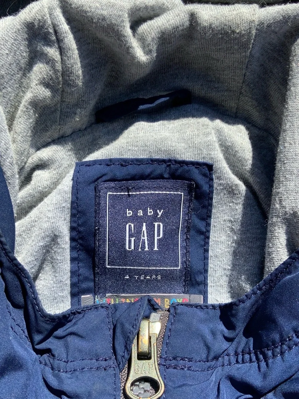 GAP Kids Hoodies bundle in Gray, Navy & Blue New and ECU Size Small & 5